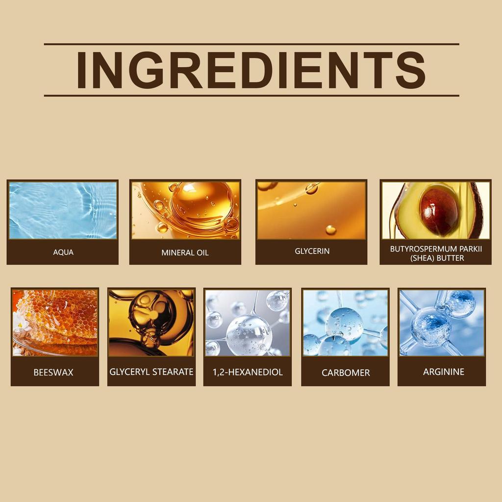 60g Men's Beard Grooming Wax – Moisturizing Styling Wax for a Shiny, Braided Beard Look. Travel-friendly Size.