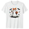Cute Ghost Halloween Graphic Tee Unisexs Unisexs Spooky Season TShirt