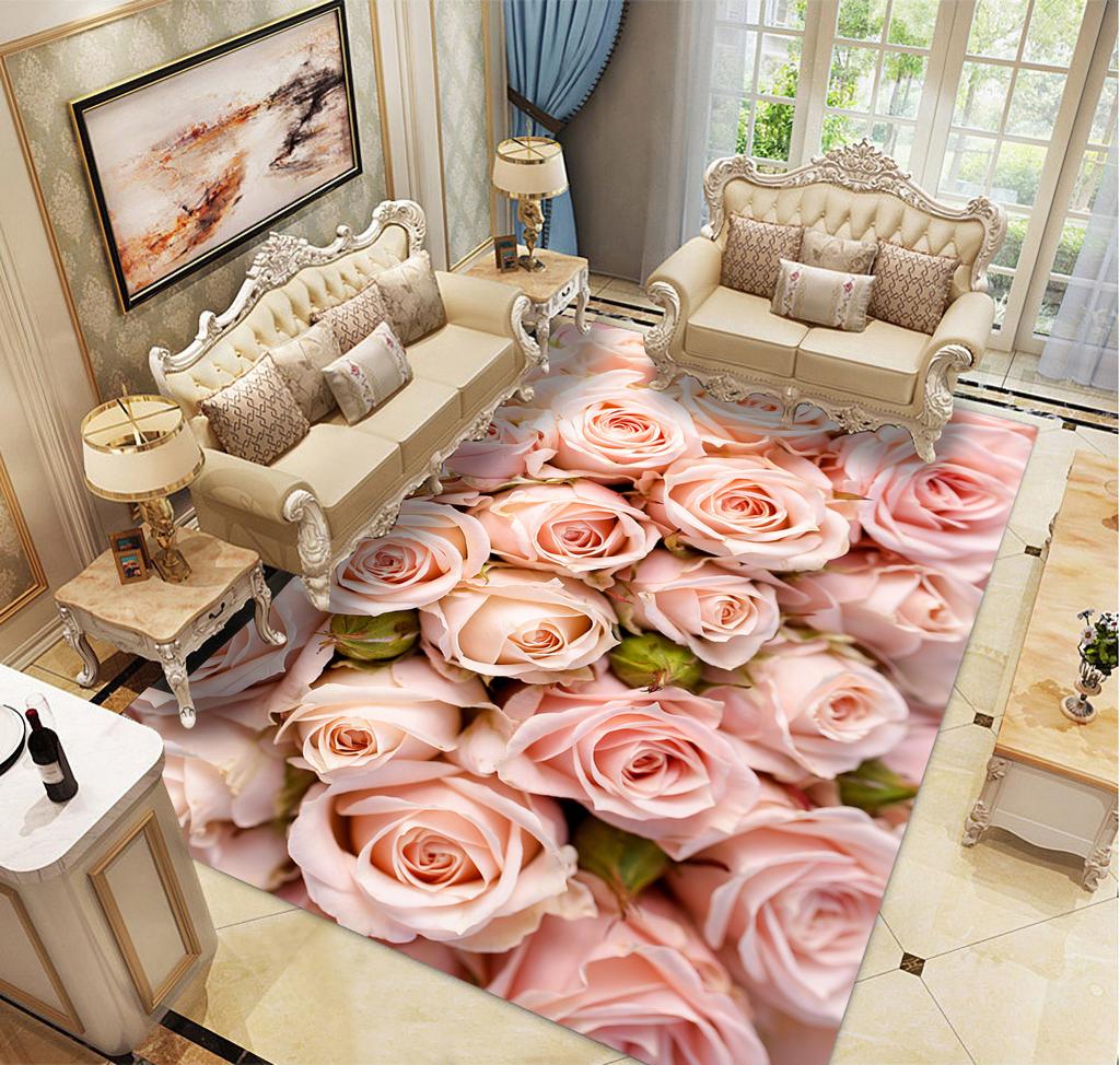 Light Luxury Carpet Kitchen Corridor Bathroom Non-slip Mat