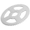 T8F 54T Reťazové koleso 29mm 3-otvorové Biela oceľová kľuka pre Mini motocykel, ATV, Kart 4749cc