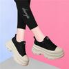 Fleece casual dad shoes small thick-soled heightening little white shoes autumn and winter new women's shoes versatile shoes