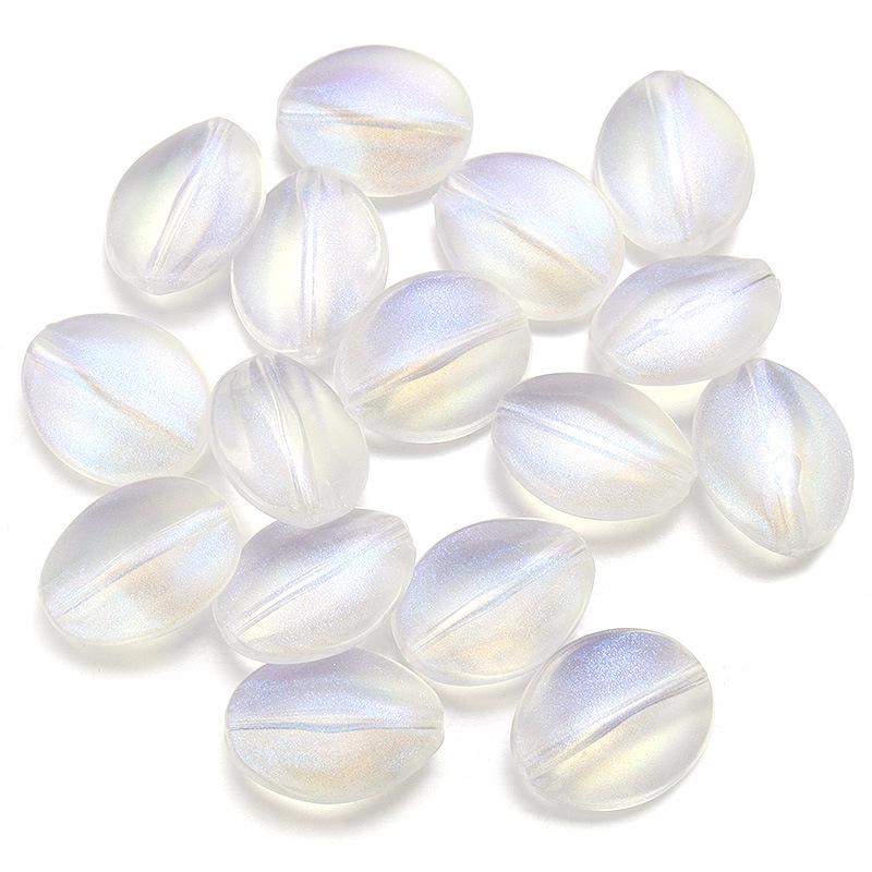 Laserbeschichtete Acryl-Herz- und Blumenperlen für DIY-Armbänder