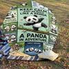 1PC Panda Adventure Umbrella-8-Rib Reinforced Portable Folding Travel Suitable for All Seasons Outdoor Daily Use Is an Ideal Choice  -K0362