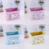 Hello Kitty Kuromi Cinnamoroll My Melody Pattern Foldable Desktopstorage Box For Office And Bedroom Decluttering