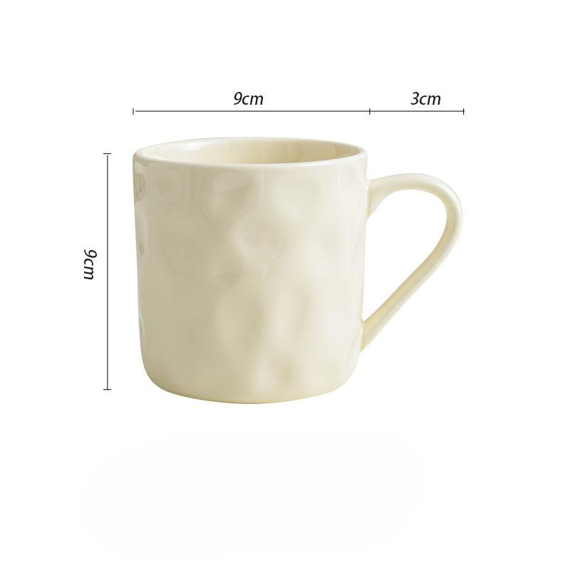 High Value Ceramic Water Cup Cream Wind Couple Cup Girls Creative Breakfast Coffee Cup