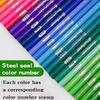 80 Colors Assorted Soft Tone Oil Coloring Pencils In Box Hand Drawing Graffiti Art Student Stationery