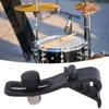 Anti-Vibration Microphone Holder with Drum Clamp Drum Rim Microphone Clip Studio Recording