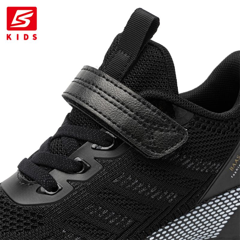 Baasploa Kids Sports Shoes 2025 New Lightweight Mesh Breathable Running Shoes Boys Girls Casual Outdoor Non-Slip Sneakers