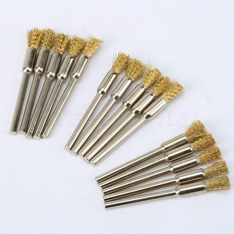 Cleaning Wire wheels Accessories Set Rust Remover 30pcs Brass Polishing