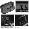 2.7in Small LCD Digital Time & Date Alarm Clock Stop Snooze Night Light Kitchen