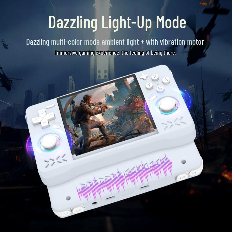 Introducing the XF40H Handheld: 4-inch screen, built-in WiFi, and vibration feature for online gaming.