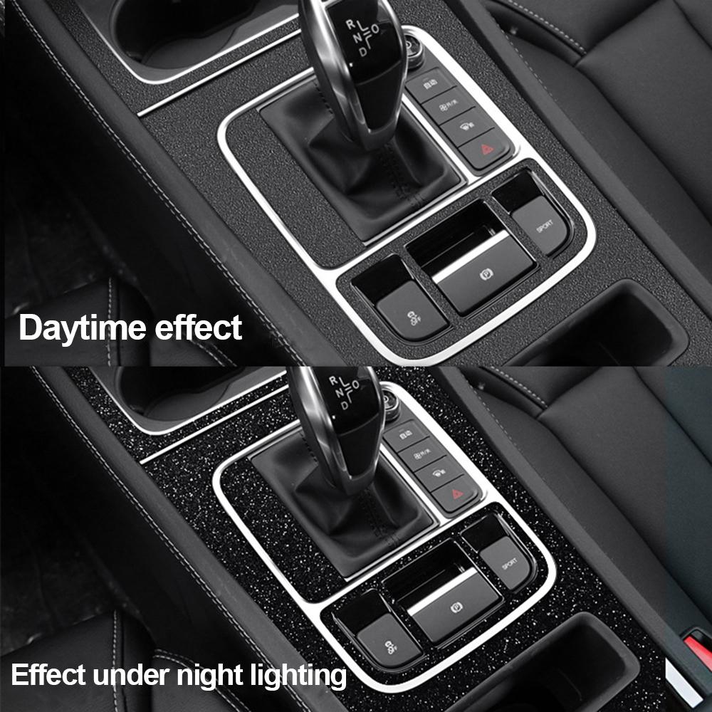 30cm X 2m Super Diamond Black Vinyl Wrap Ultra Matte Glitter Sticker Motorcycle Car Styling Interior Exterior Decals Sheets