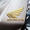 CKU5 Motorcycle 3D Stereoscopic Soft Stickers for Honda Personalized Modification Decoration Accessories Wings Decor Car Emblem