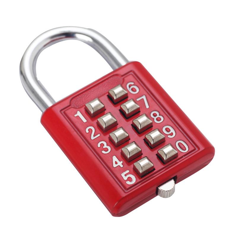 Cerradura Combinación Mecánica de Teclado de 10 Dígitos