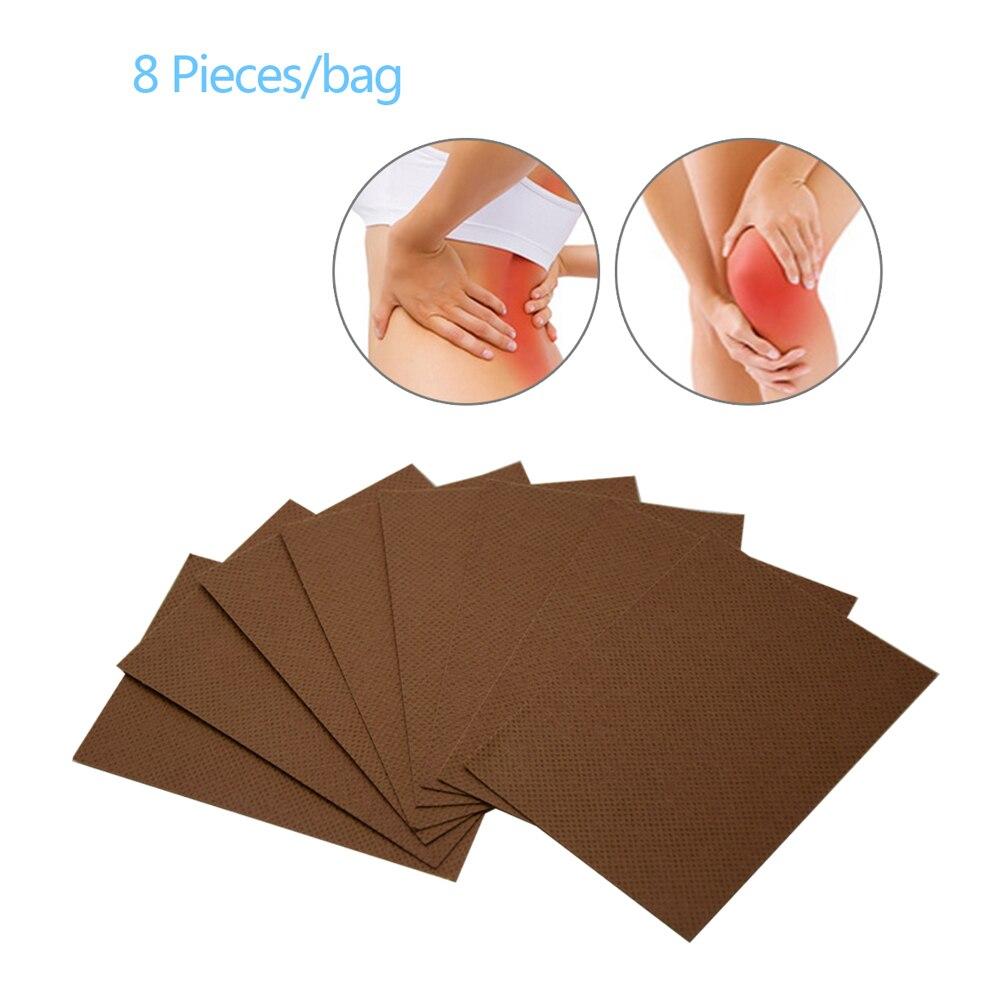 8 buc/sac Balsam de tigru roșu din Vietnam, pentru calmarea durerilor de spate, pentru relaxare, tencuială pe bază de plante, plasture pentru ameliorarea durerii, ipsos, unguent, articulații