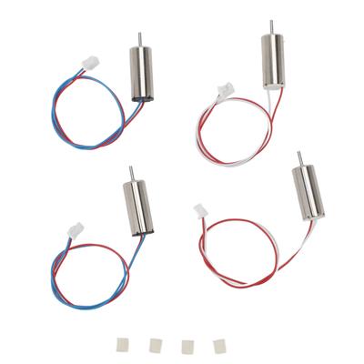 4 Stück 716 Motoranschlüsse mit 4 Zahnrädern Metall-Motoranschluss aus Aluminiumlegierung für E88 Quadcopter