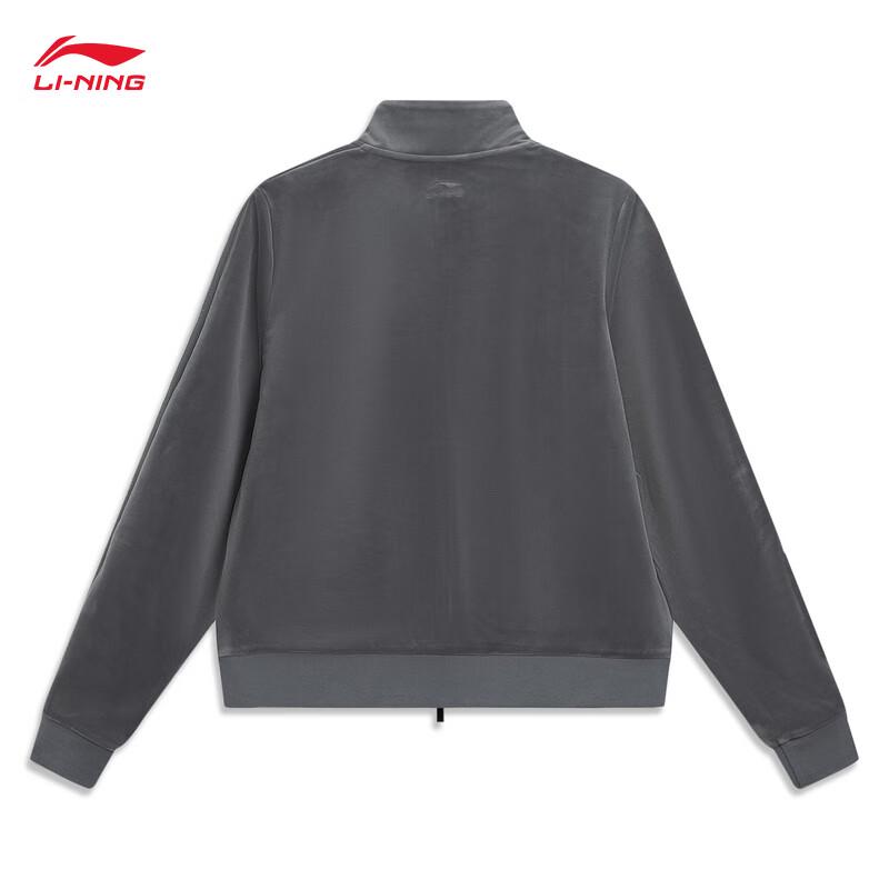 Li-Ning Women's Retro Fleece Stand Collar Cardigan