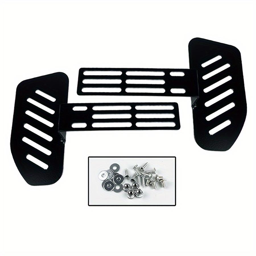 Widen Front Foot Pedal Foot Rest for Motorcycle Electric Scooter Bike Vehicle Modification DIY Set Upgrade Accessories Parts Front Pedal 1pair