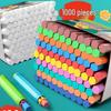 Dust-Free Vivid Color Chalk for Schools, Teachers, and Homes - Perfect for Blackboards.