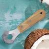 Grattugia e Estrattore di Polpa di Cocco Artigianale Combo - Strumento Definitivo per Preparare Ripieni, Guarnizioni e Decorazioni al Cocco