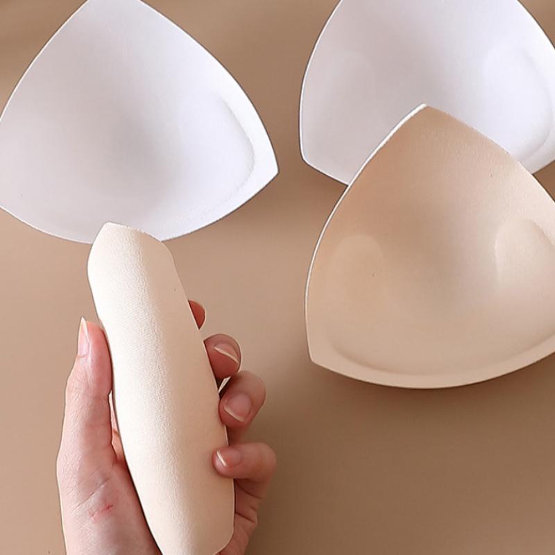 Inserts de Soutien-Gorge Sportifs Beige, Inserts pour Bonnets de Soutien-Gorge, Amplificateurs de Poitrine Amovibles pour Femmes