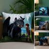 Wie man Ihren D-Drachen Kissenbezug Sofa Wohnzimmer Schlafzimmer beidseitiger Druck quadratisches Kissen Nickerchen Kissenbezug trainiert