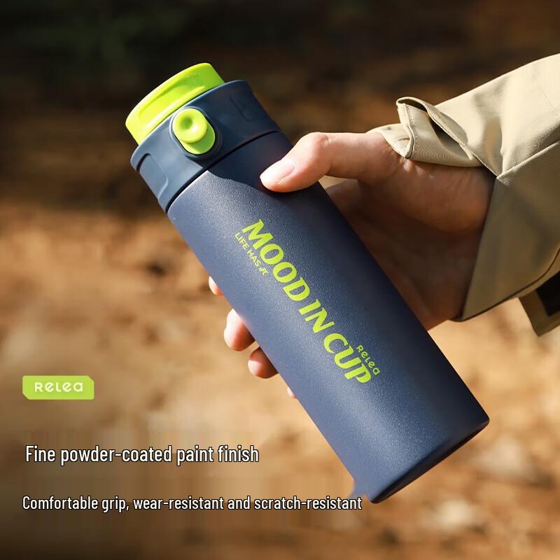 RELEA 316L Stainless Steel Insulated Water Bottle with Pop-up Lid