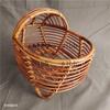 Cadeira Baloiço Cesta Recipiente de Rattan Vintage para Bebé Adereços de Fotografia Berço de Bebé Cama de Fotografia Essencial Adereço de Pose para Foto de Estúdio