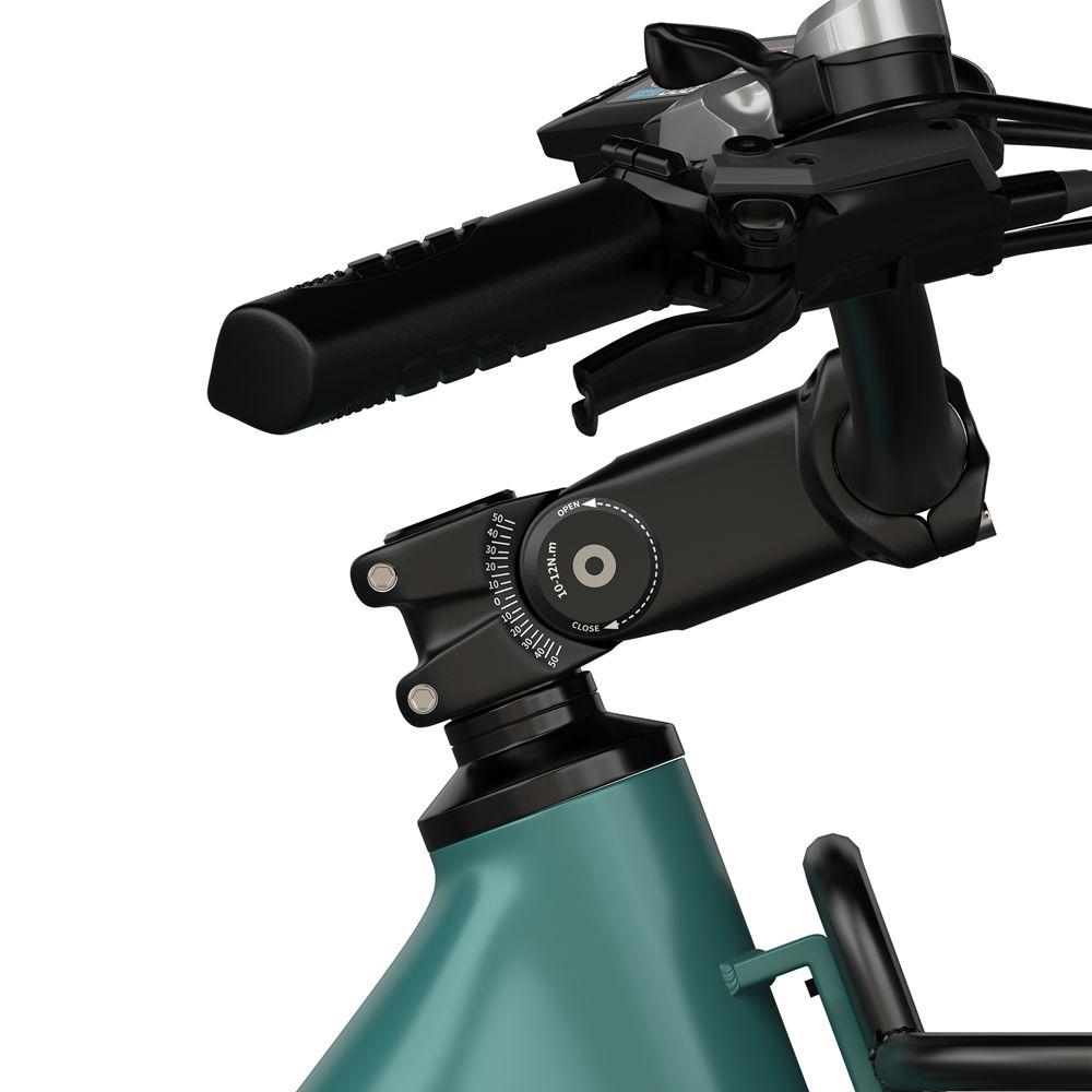 Velopro C1 Pro Elektrofahrrad 27,5" Reifen 250W Motor Stadtrad 648Wh Hydraulische Bremsen 7 Gänge Maximale Zuladung 150kg