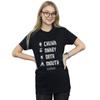 The Goonies Womens/Ladies Name List Cotton Boyfriend T-Shirt
