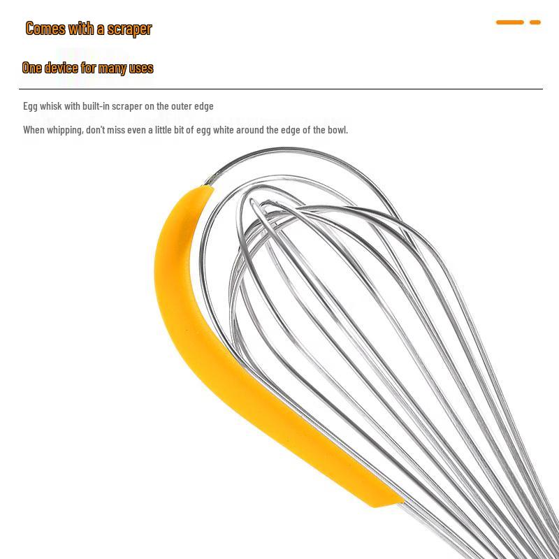 Manual Whisk & Egg Separator Kitchen Set