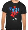 Depeche Mode DM Rockmusik Schwarz T-Shirt