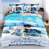 Christmasdecorationsnow Customize Your Name Duvet Cover Softbedding Set For Bedroom Guest Room And Dorm Decoration Threepiece Set Includes 1 Duvet