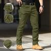 Men's -Lined Pants | Ripstop, Multi-Pocket Work Pants, Zippered Cargo Pants For Hiking, Fishing & Construction