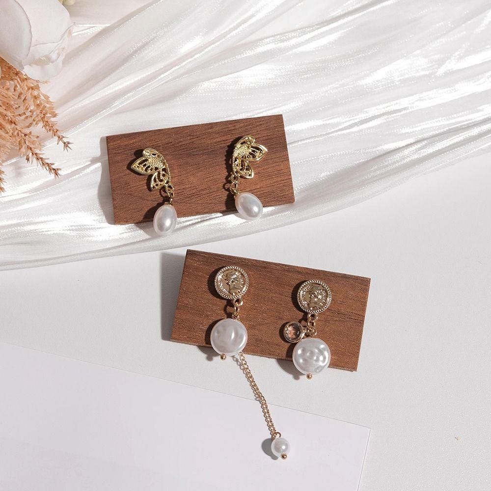Fashion Accessories Wood Pendant Photograph Props Jewelry Display Earring Display Card  Girls
