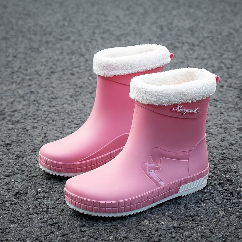 

Новые стильные женские резиновые сапоги, легкие, защитные, из ПВХ, нескользящие, водонепроницаемые, с дышащей сетчатой подкладкой и резиновой стелькой 40