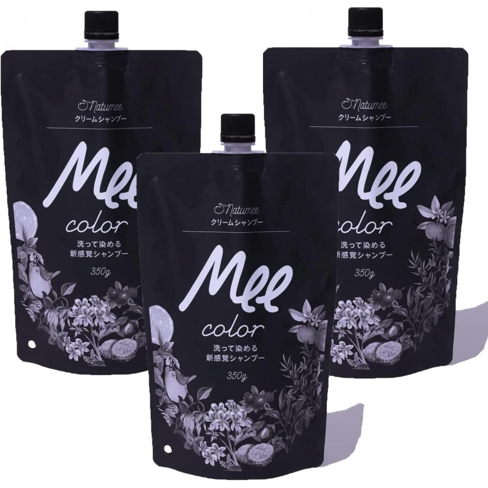 

Amepla [Mee Color] [me Color] [набор из 3] Крем-шампунь Mee Color Natural Brown 350 г Натуральный Коричневый