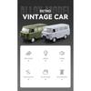 1/18 Russian UAZ TRAVELER BUS Alloy Model Car Toy Diecasts Metal Casting Pull Back Sound and Light Car Toys for Children Vehicle