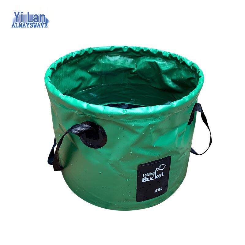 Multi-functional 20L Portable Foldable Outdoor Bucket