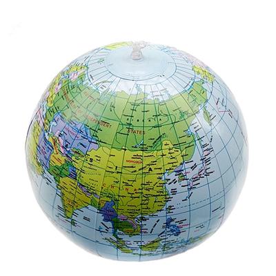Up English Giant 40cm 16 Inch Geography PVC Educational Globe Inflatable World Map Toys