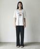 Siyajyu Sied26-1 Rose Short Sleeve T-Shirt_White