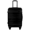 Set of 3 Wings Vulture Black Suitcases
