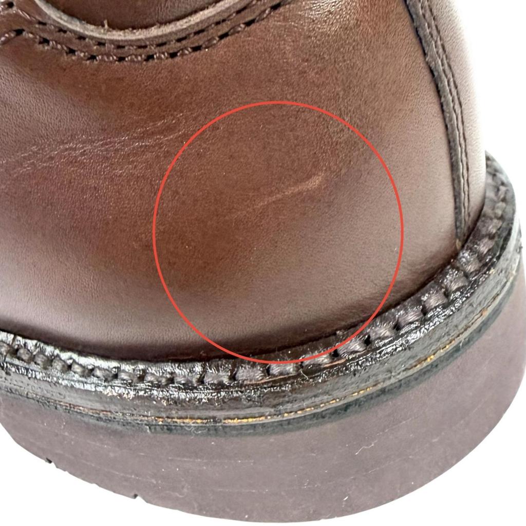 Makellose REGAL WALKER Lederschuhe Braunes Leder Herren 25.5 101W AH Gebraucht