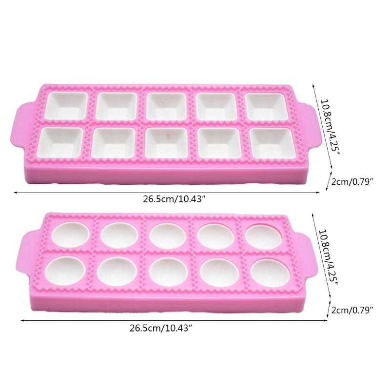 Y3NA Ravioli Maker Raviolamp Cutter Mould Dumpling Pastry Mold Easy To Use Clean Tool