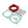 Car Throttle Body Aluminum Throttle Body Spacer Set for 350z for Altima for Maxima