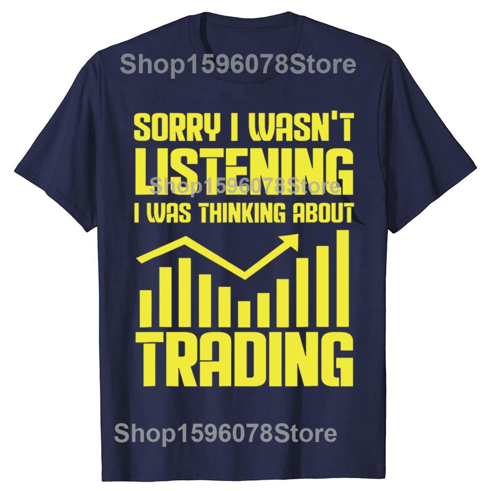 Funny Vintage Stock Market Graphic Tshirt Men Women Hip Hop Oversized T Shirt 100 Cotton Stock Trader Day Trading Tshirts