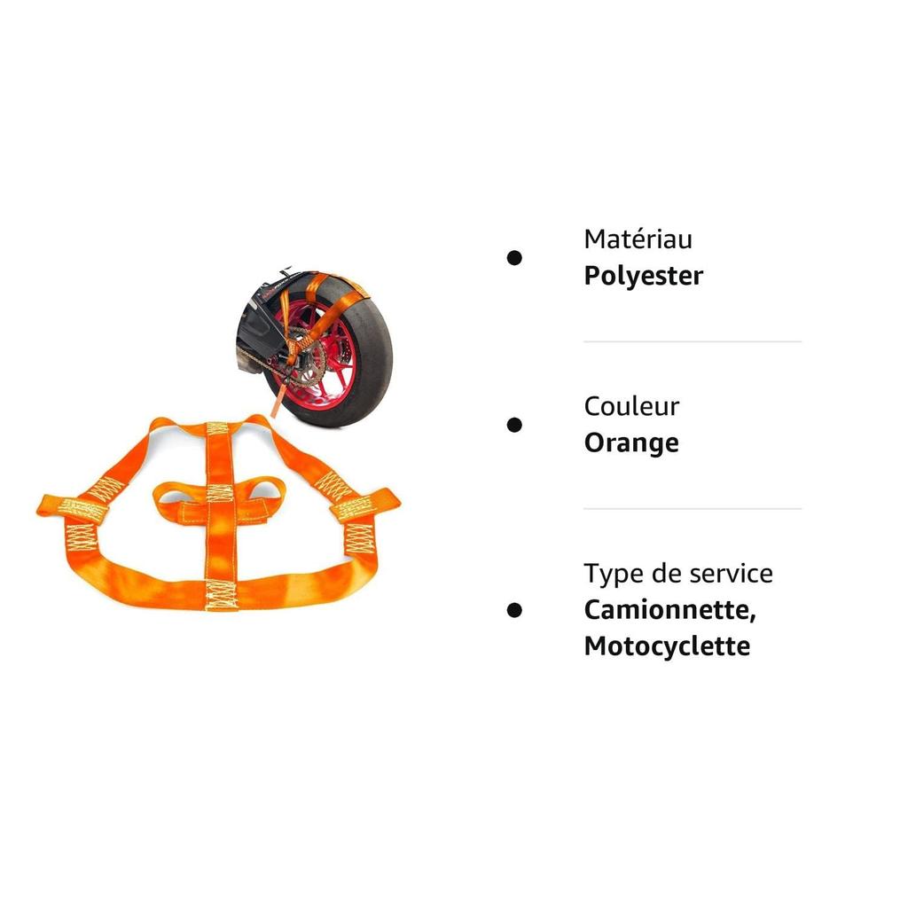 Motorcycle Tire Wheel Tires/Tires/Rear Wheel Lashing Belt Motorcycle Tire Bundle Safety Belt for Loading