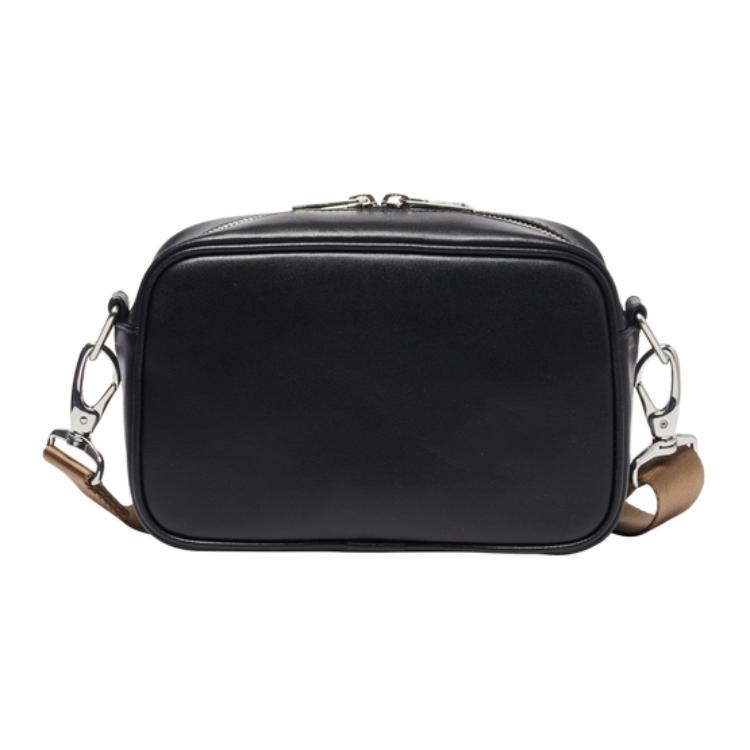 New Onitsuka Tiger Synthetic Leather Shoulder Bag Medium Unisex Black 3183B222-001