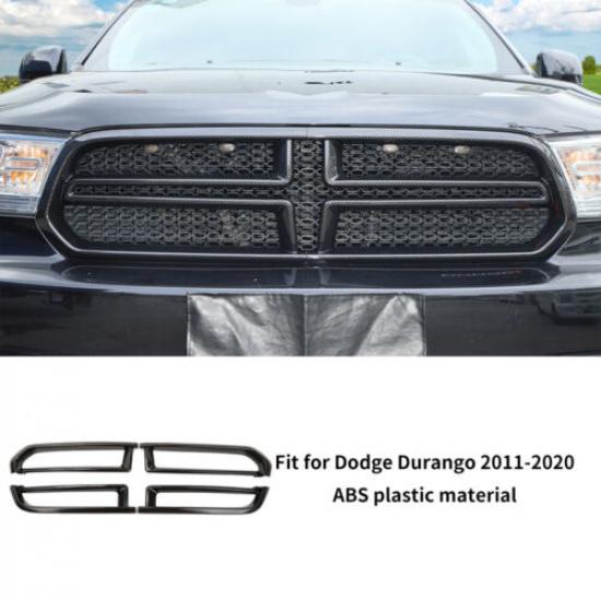 Carbon Fiber Exterior Full Decor Accessorie Trim Cover Set For Dodge Durango 11+