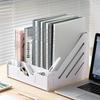 Four-Section Office Desk Organizer and File Rack